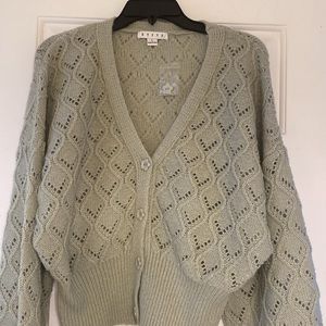 Urban Outfitters Sage Green Cardigan